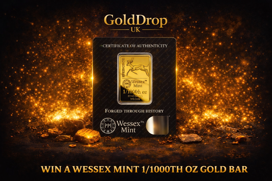 Wessex Mint 1/1000th Fine gold Bar